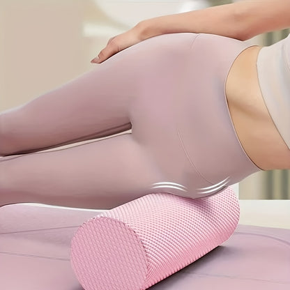 Rolo de Yoga em Espuma EVA, 29.97/44.96 cm, Várias Cores, Relaxamento Muscular Profundo, Pressão na Coluna e Costas, Melhora a Flexibilidade e Estabilidade, Adequado para Yoga, Pilates, Fitness, etc., Confortável e Durável, Leve e Portátil