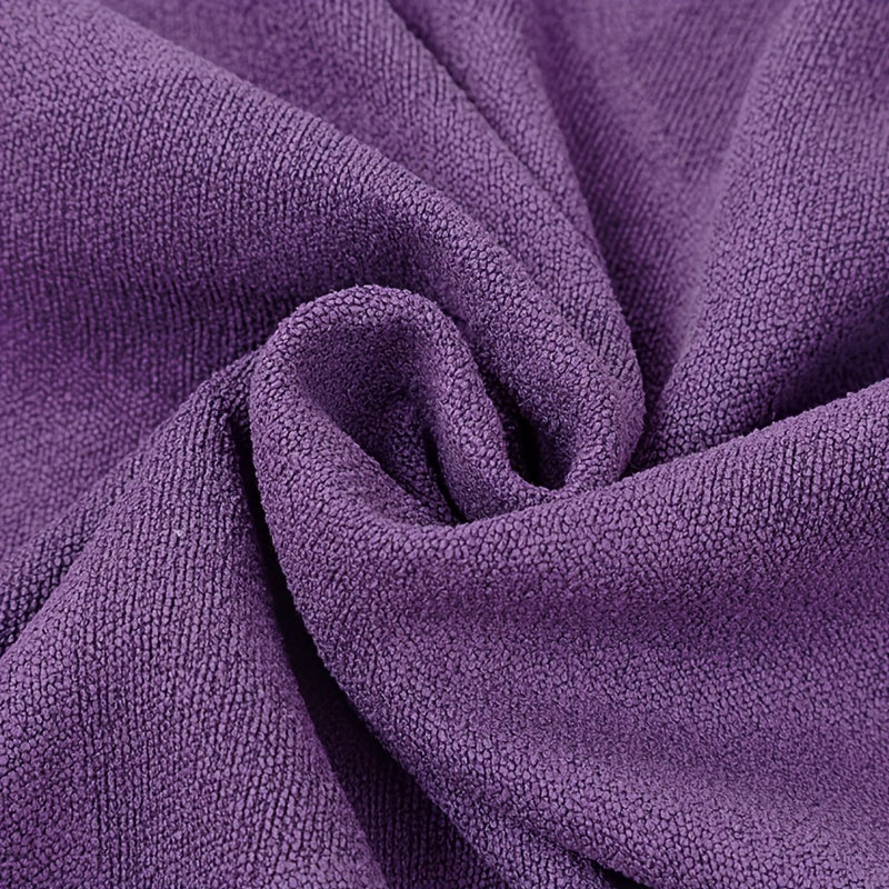 Toalhas de ioga de silicone antiderrapante tecidas premium - Laváveis à máquina, mistura de poliéster e nylon, conjunto de toalhas de academia de secagem rápida