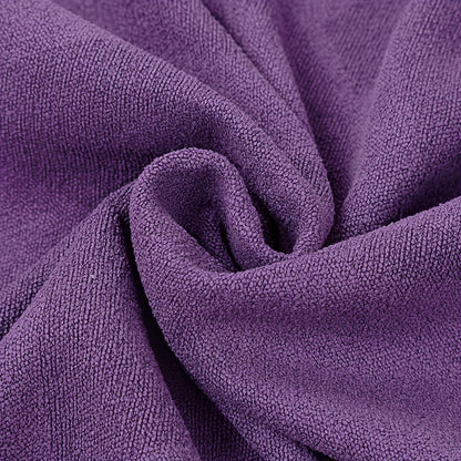 Toalhas de ioga de silicone antiderrapante tecidas premium - Laváveis à máquina, mistura de poliéster e nylon, conjunto de toalhas de academia de secagem rápida