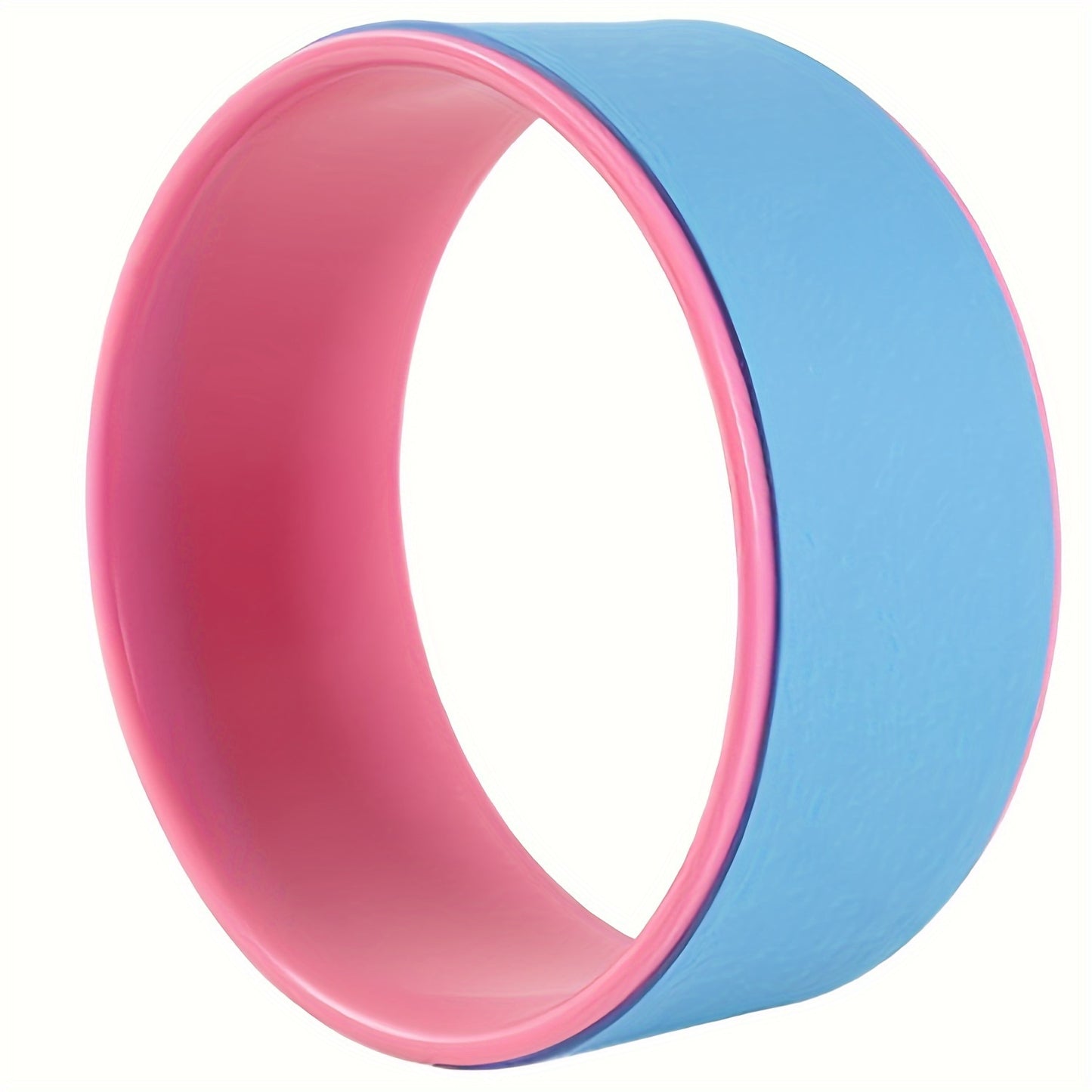 Roda de Yoga - Esticador e Rolo para Costas, Rolo de Yoga para Relaxamento Muscular, Alívio, Estouro e Alinhamento até 80kg