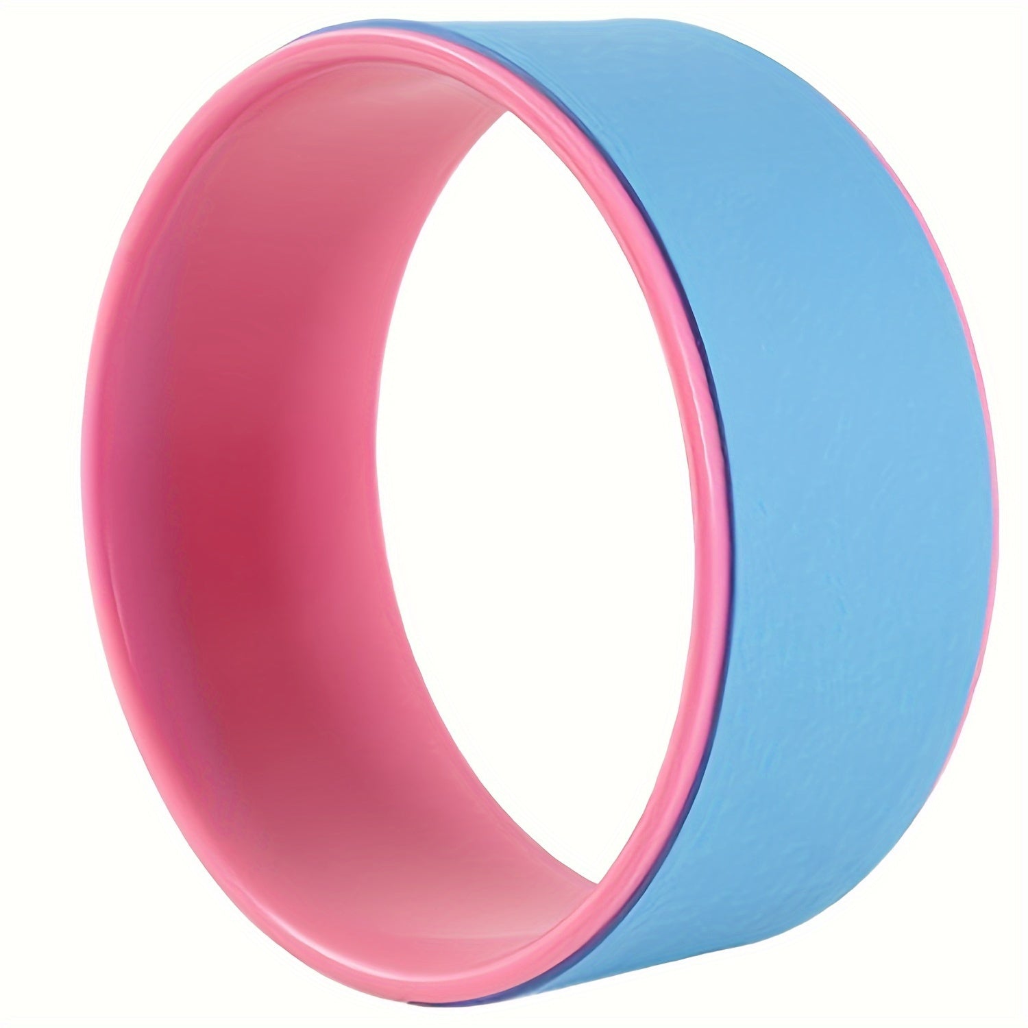 Roda de Yoga - Esticador e Rolo para Costas, Rolo de Yoga para Relaxamento Muscular, Alívio, Estouro e Alinhamento até 80kg