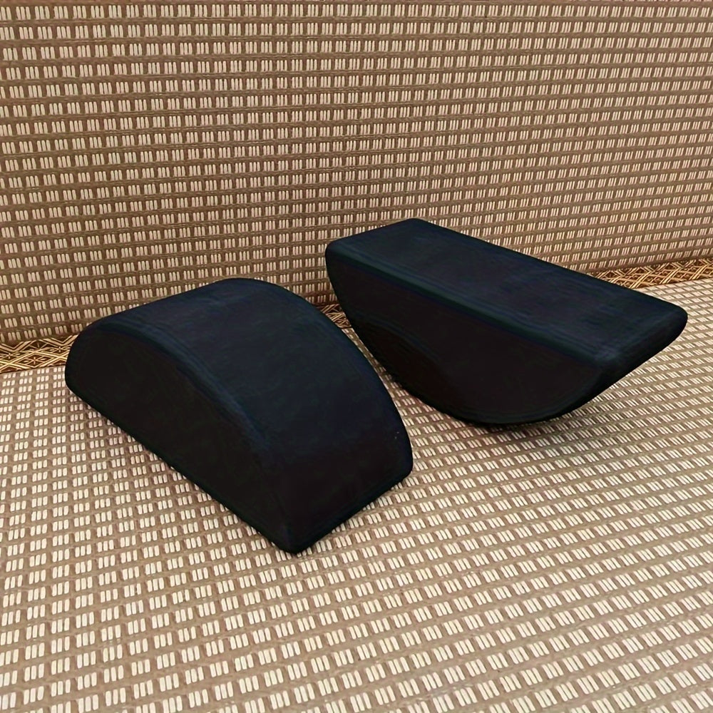 Cunha de Agachamento Versátil & Bloco de Yoga - Dupla Face para Treino de Força, Exercícios de Equilíbrio, Levantamento de Peso & Alongamento de Panturrilhas - Borracha Durável, Perfeito para Todos os Níveis de Fitness