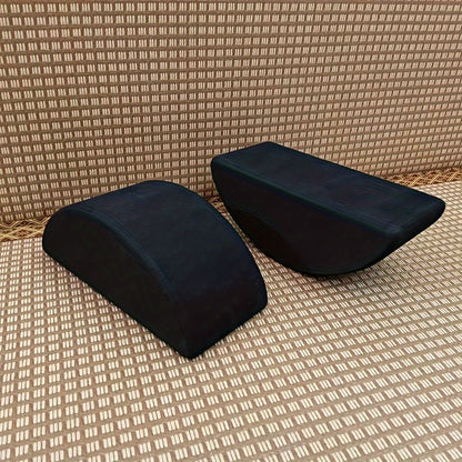 Cunha de Agachamento Versátil & Bloco de Yoga - Dupla Face para Treino de Força, Exercícios de Equilíbrio, Levantamento de Peso & Alongamento de Panturrilhas - Borracha Durável, Perfeito para Todos os Níveis de Fitness