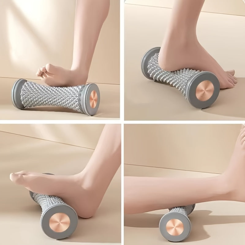 Rolo de Yoga para Pés - Roda de Massagem em PVC para Cuidados Plantares & Treino Fitness, Ferramenta de Exercício Doméstico para Flexibilidade e Liberação de Tensão