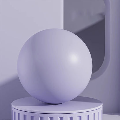 2 Bolas De Ioga Mini Grossas Premium - 24,99 Cm Duráveis Em PVC Para Exercícios De Trabalho De Núcleo, Treinamento Sensorial E Academia Em Casa, Rosa E Verde Macios, Acessórios De Ioga, Design Elegante, Textura Suave