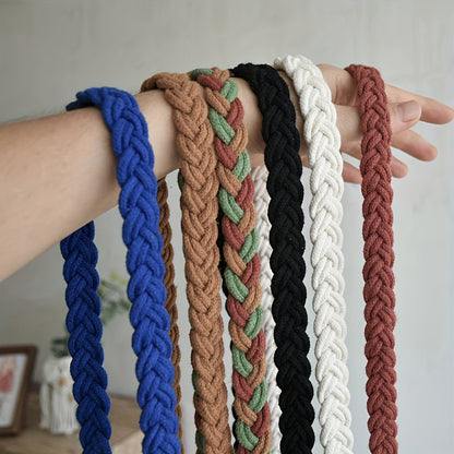 1peça Alça de Tapete de Yoga Tecida à Mão Estilo Boêmio - Tecido Durável com Alças Ajustáveis, Armazenamento Seguro para Tapetes de Yoga, Ideal para Academia em Casa e Entusiastas de Fitness, Armazenamento de Tapetes de Yoga | Estilo Boêmio | Design de Alça Ajustável, Suporte de Tapete de Yoga, Tapete de Yoga e Bloco, Conjunto de Blocos de Yoga, Conjunto de Tapetes de Yoga, Alça de Tapete de Yoga, Tapete de Exercício, Tapete de Fitness, Tapete de Yoga, Tapete de Treino, Acessórios de Yoga