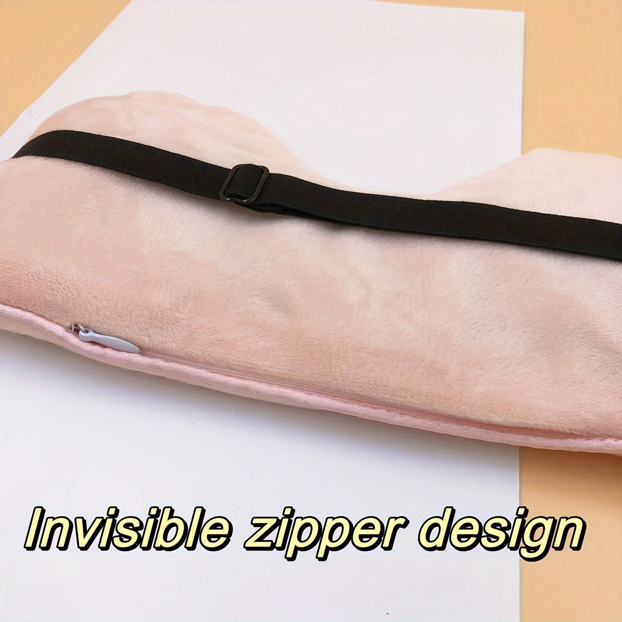 Máscara De Dormir De Lavanda, Com Sementes De Linhaça E Lavanda, Máscara De Olhos Reutilizável Para Um Sono Melhor