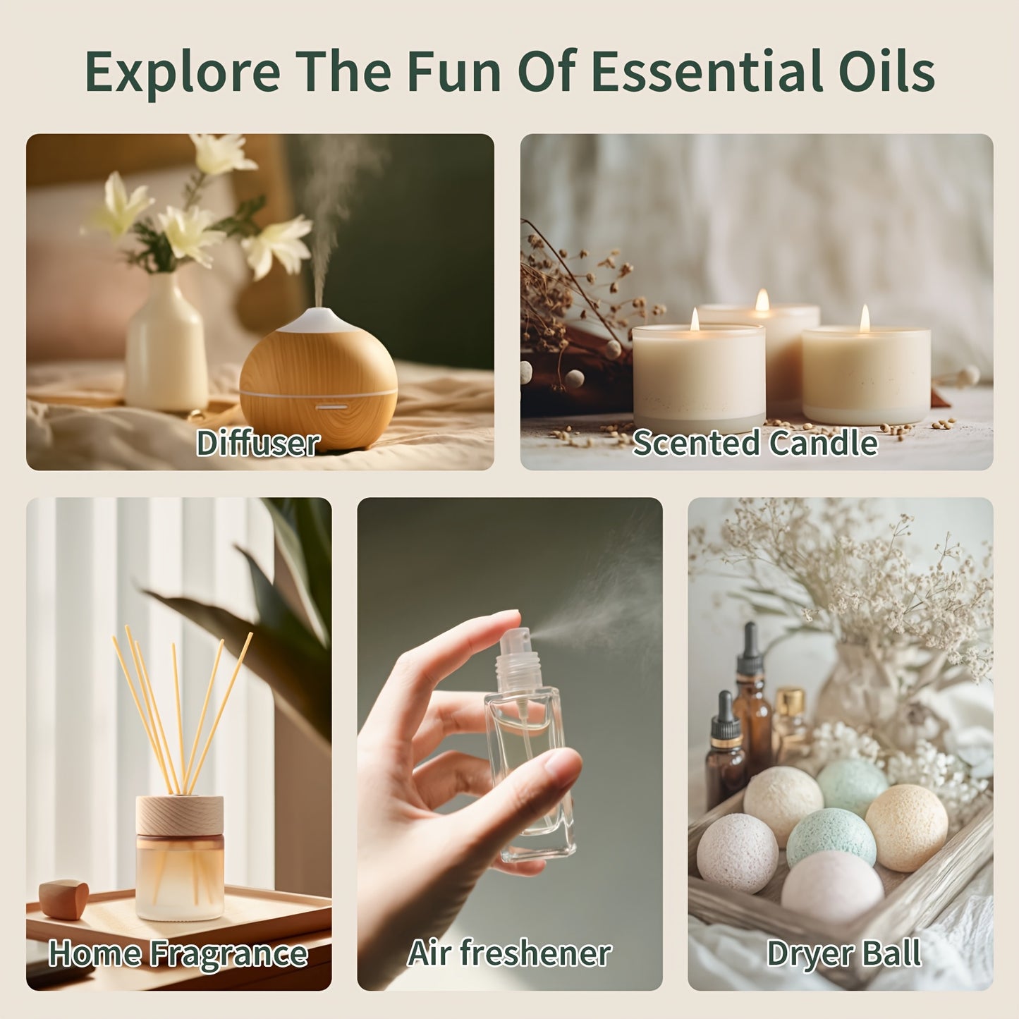 Conjunto de Óleos Essenciais 20×10ML | Top 20 - Óleos Essenciais para Difusor, Ambientador, Lavandaria, Fabrico de Velas & Sabonetes, Humidificadores | O Melhor Presente para Mulheres, Amigas, Namorada, Adequado para Uso no Inverno