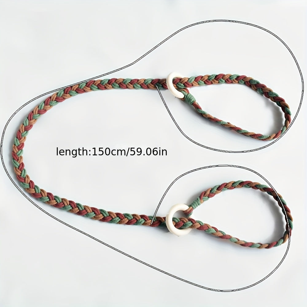 1peça Alça de Tapete de Yoga Tecida à Mão Estilo Boêmio - Tecido Durável com Alças Ajustáveis, Armazenamento Seguro para Tapetes de Yoga, Ideal para Academia em Casa e Entusiastas de Fitness, Armazenamento de Tapetes de Yoga | Estilo Boêmio | Design de Alça Ajustável, Suporte de Tapete de Yoga, Tapete de Yoga e Bloco, Conjunto de Blocos de Yoga, Conjunto de Tapetes de Yoga, Alça de Tapete de Yoga, Tapete de Exercício, Tapete de Fitness, Tapete de Yoga, Tapete de Treino, Acessórios de Yoga