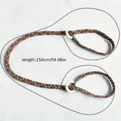 1peça Alça de Tapete de Yoga Tecida à Mão Estilo Boêmio - Tecido Durável com Alças Ajustáveis, Armazenamento Seguro para Tapetes de Yoga, Ideal para Academia em Casa e Entusiastas de Fitness, Armazenamento de Tapetes de Yoga | Estilo Boêmio | Design de Alça Ajustável, Suporte de Tapete de Yoga, Tapete de Yoga e Bloco, Conjunto de Blocos de Yoga, Conjunto de Tapetes de Yoga, Alça de Tapete de Yoga, Tapete de Exercício, Tapete de Fitness, Tapete de Yoga, Tapete de Treino, Acessórios de Yoga