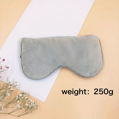 Máscara De Dormir De Lavanda, Com Sementes De Linhaça E Lavanda, Máscara De Olhos Reutilizável Para Um Sono Melhor