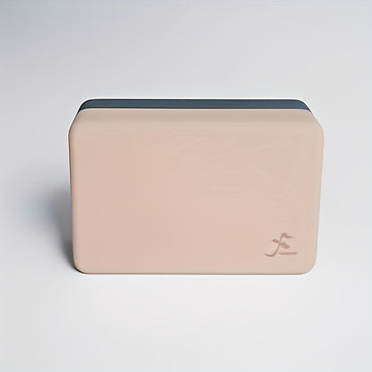 Pedra de Yoga Premium com Design Color Block, Alta Densidade, 23cm x 15cm x 10cm