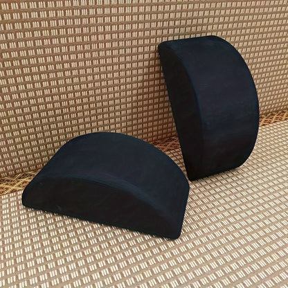 Cunha de Agachamento Versátil & Bloco de Yoga - Dupla Face para Treino de Força, Exercícios de Equilíbrio, Levantamento de Peso & Alongamento de Panturrilhas - Borracha Durável, Perfeito para Todos os Níveis de Fitness