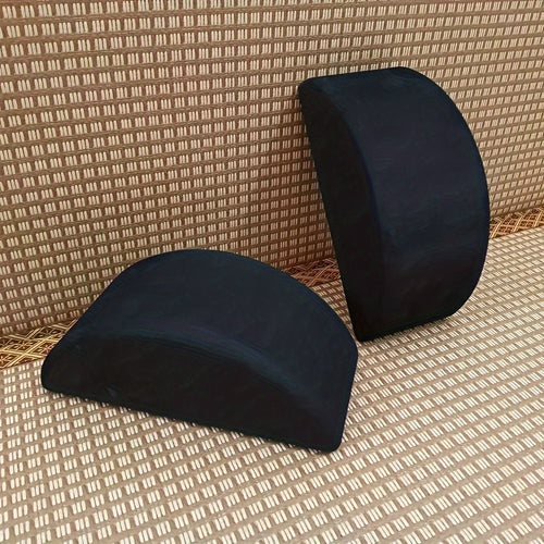 Cunha de Agachamento Versátil & Bloco de Yoga - Dupla Face para Treino de Força, Exercícios de Equilíbrio, Levantamento de Peso & Alongamento de Panturrilhas - Borracha Durável, Perfeito para Todos os Níveis de Fitness